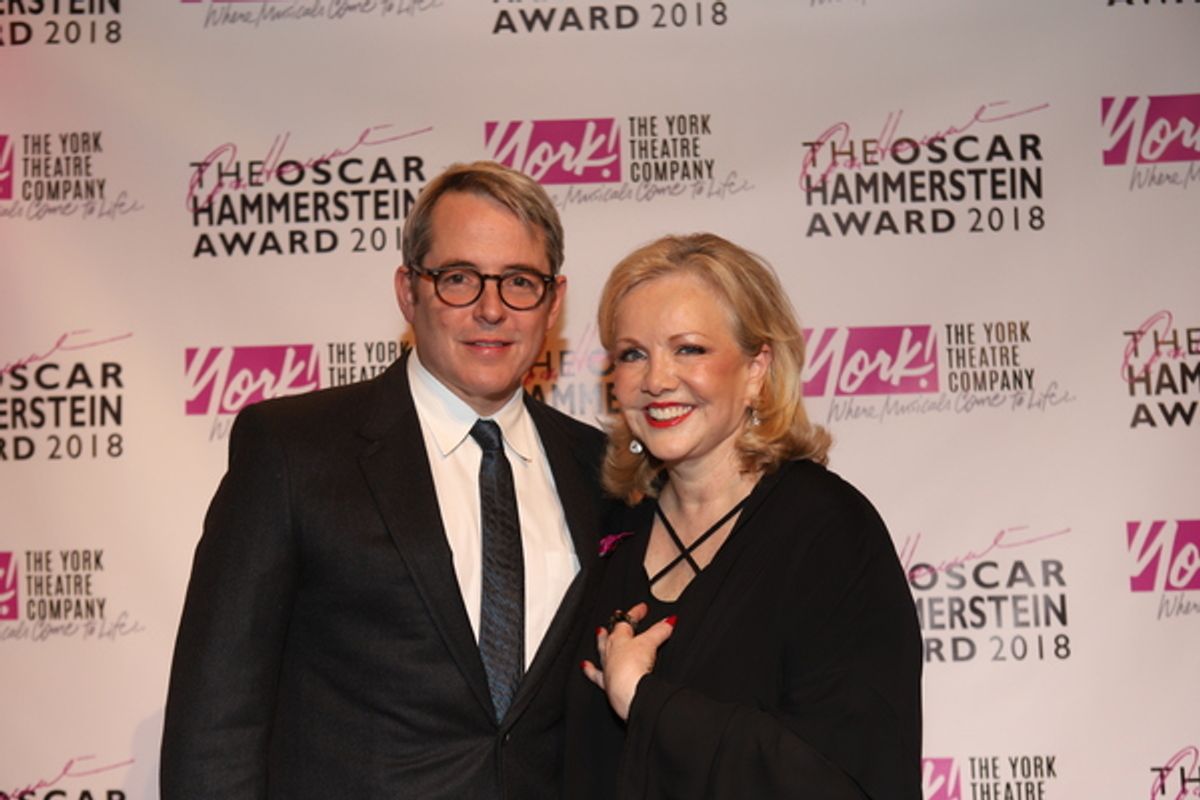 Matthew Broderick, Susan Stroman at 