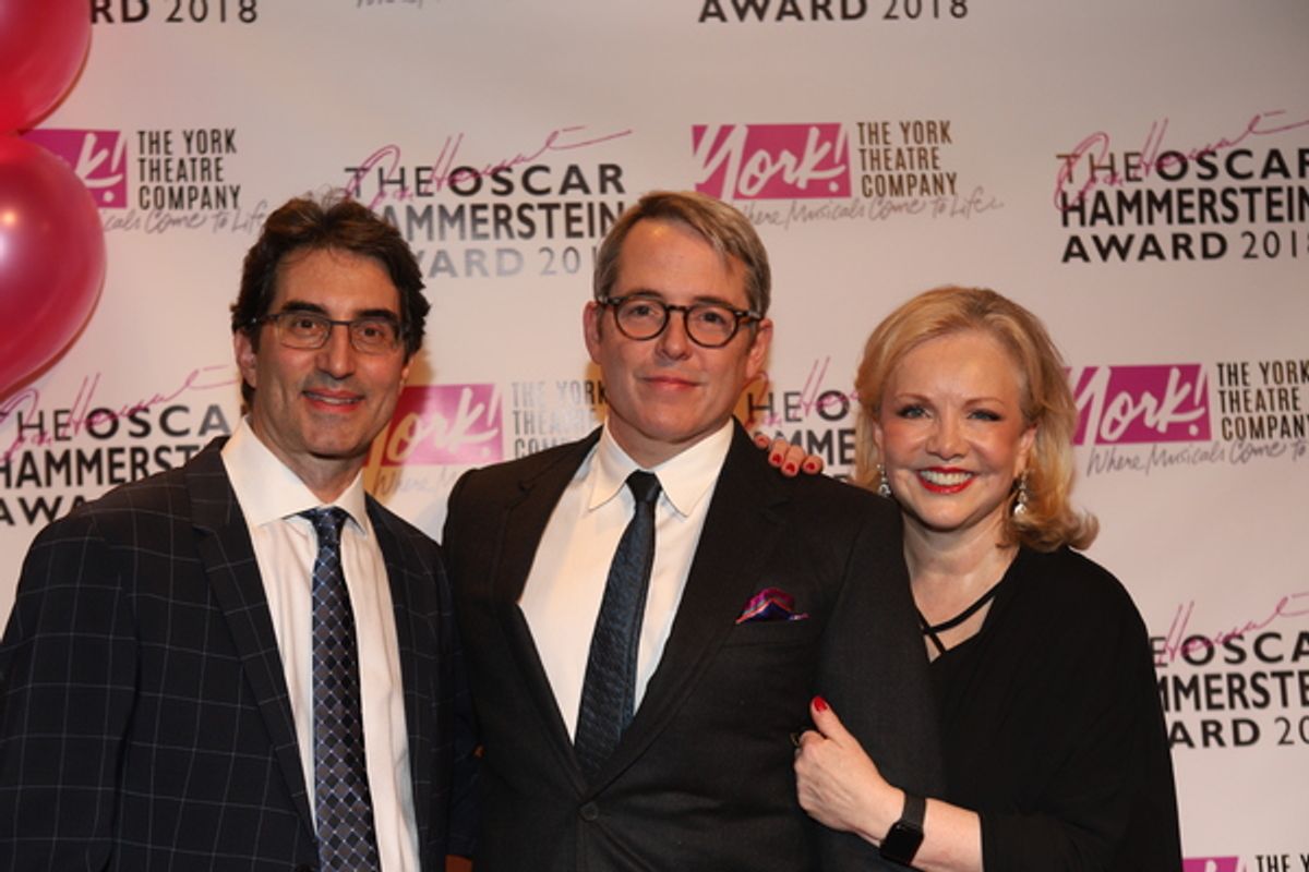 Matthew Broderick, Susan Stroman at 
