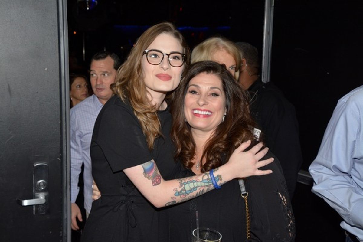 Paris Campbell and Dolly Fox at 