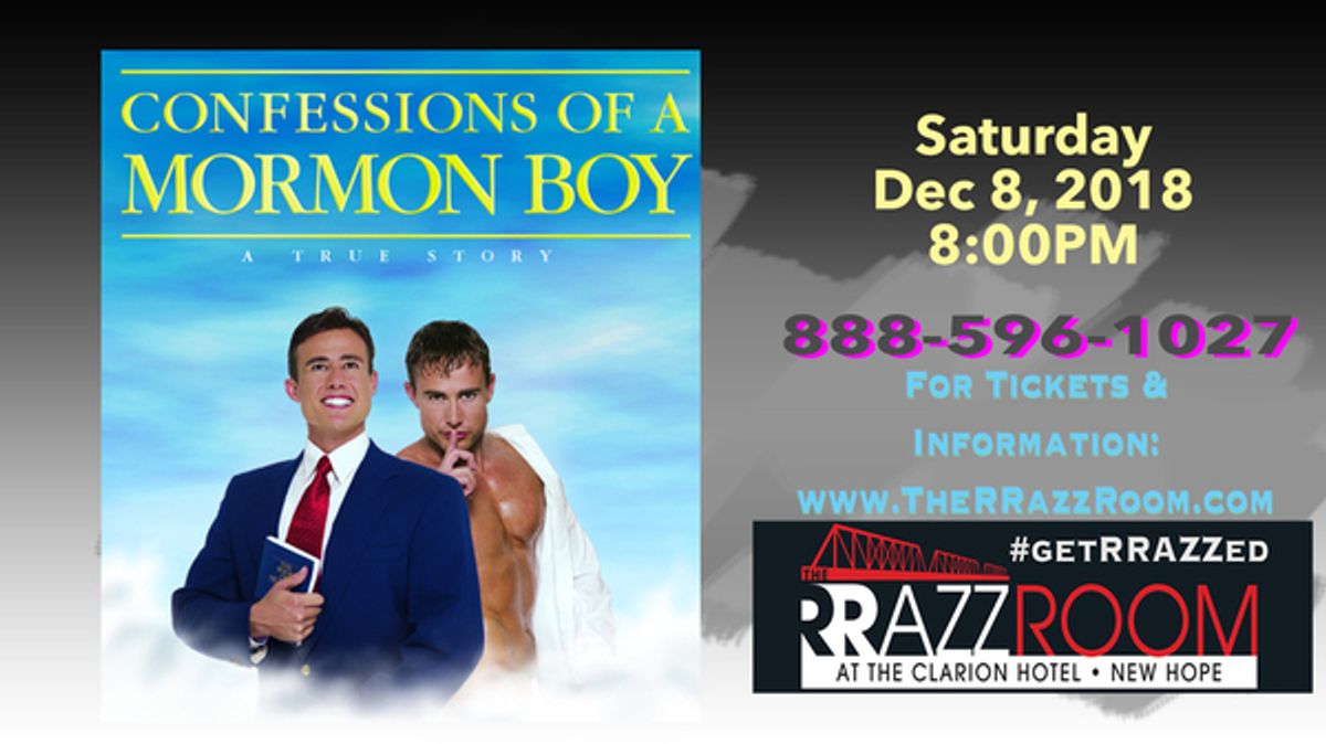 Steven Fales 'Confessions of a Mormon Boy' at 