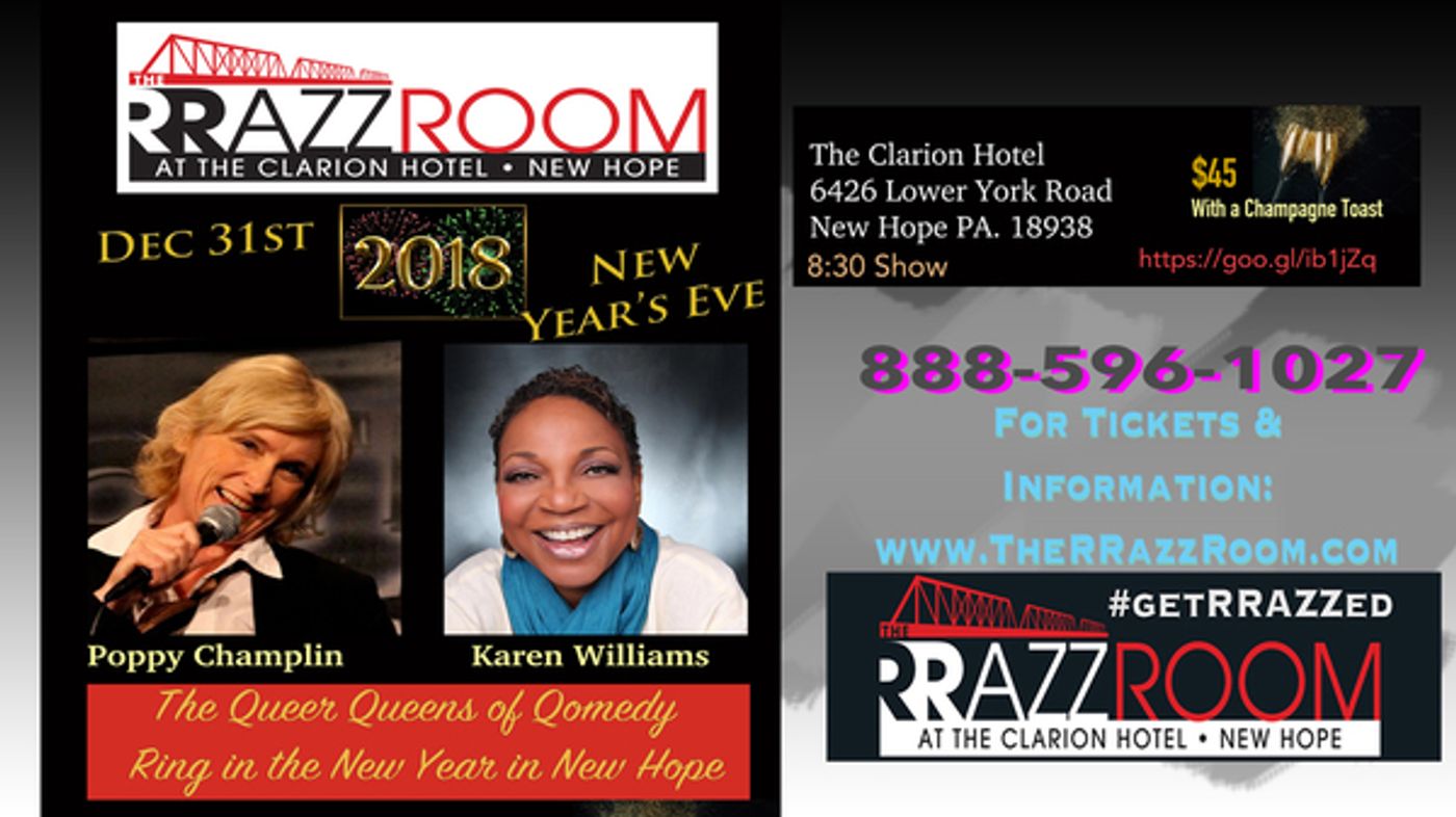 BWW Previews: THIS FALL, #GETRRAZZED IN NEW HOPE, PA at The RRAZZ ROOM New Hope PA  Image