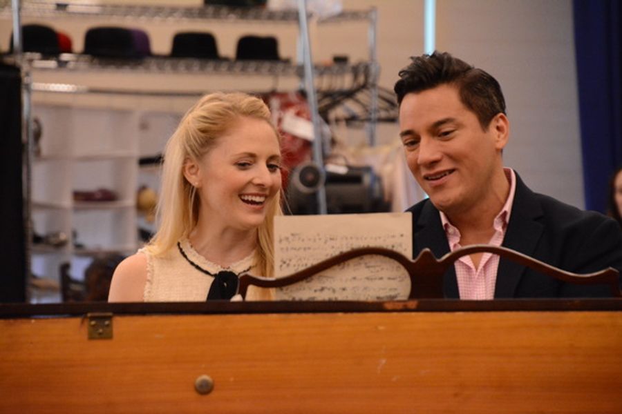 Photo Coverage: The Cast of HOLIDAY INN at Paper Mill Playhouse Meets the Press Image