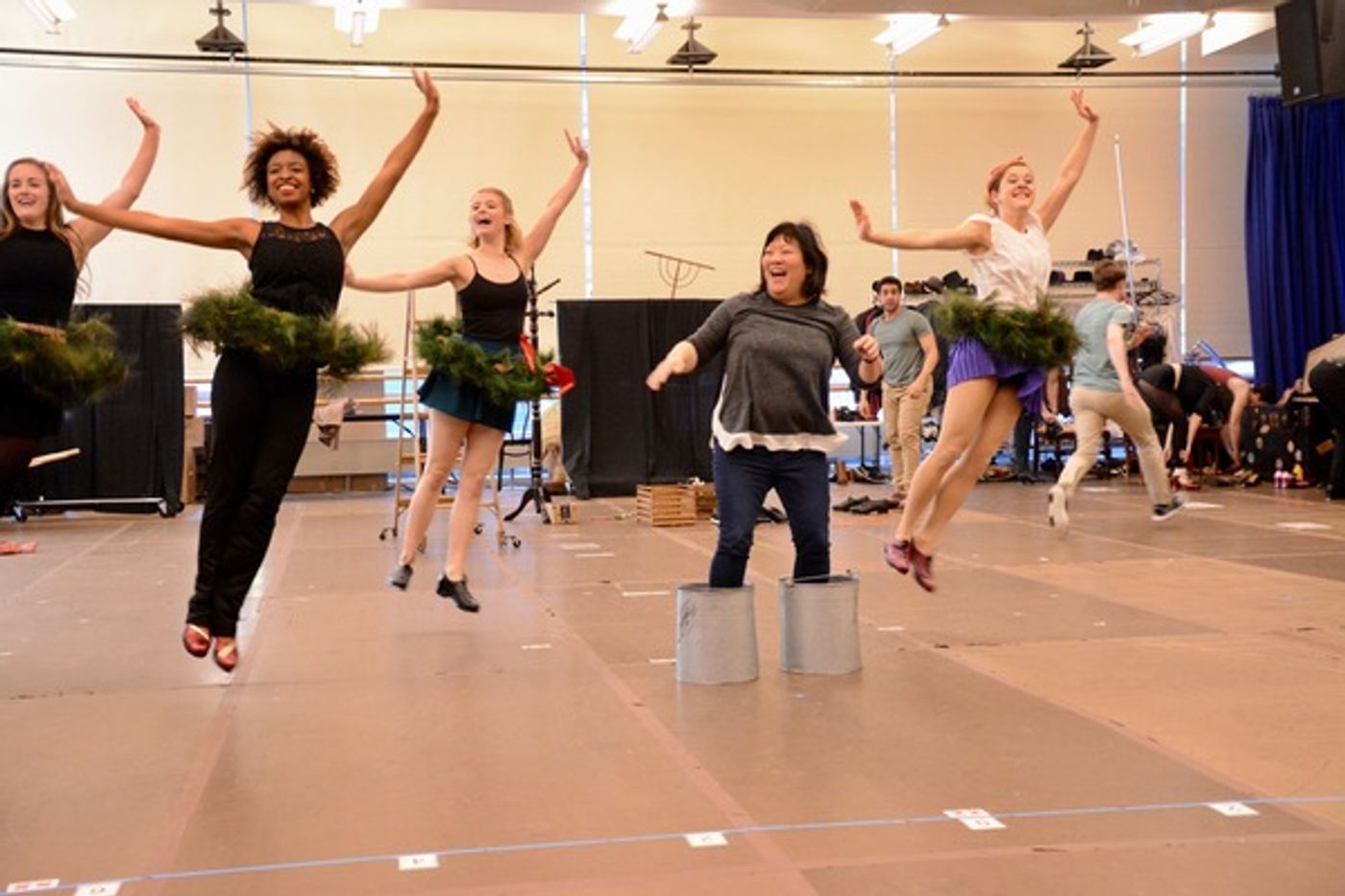 Photo Coverage: The Cast of HOLIDAY INN at Paper Mill Playhouse Meets the Press  Image