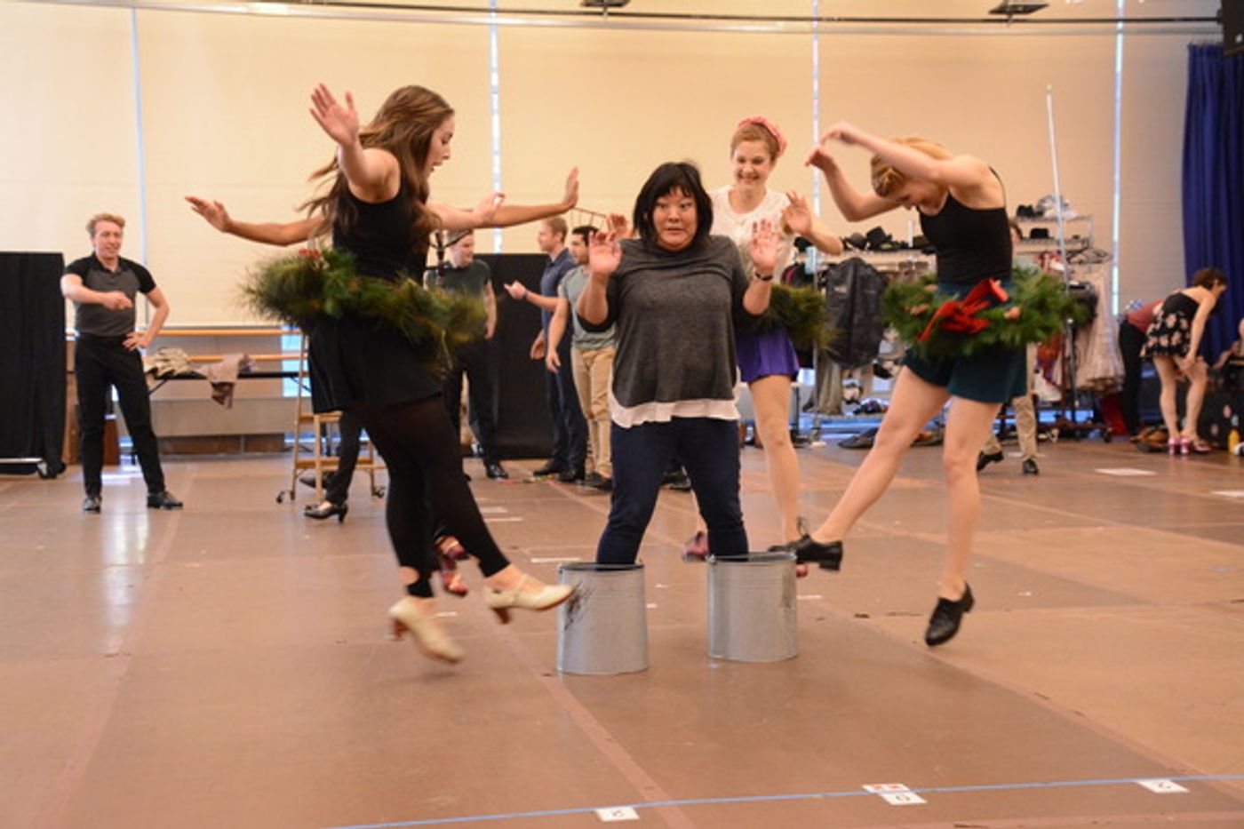 Photo Coverage: The Cast of HOLIDAY INN at Paper Mill Playhouse Meets the Press  Image