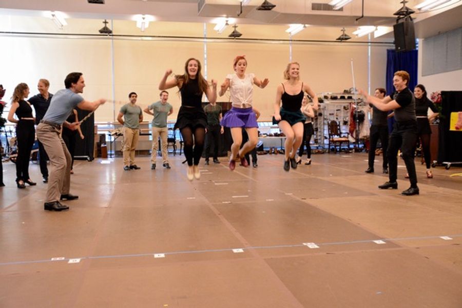 Photo Coverage: The Cast of HOLIDAY INN at Paper Mill Playhouse Meets the Press Image