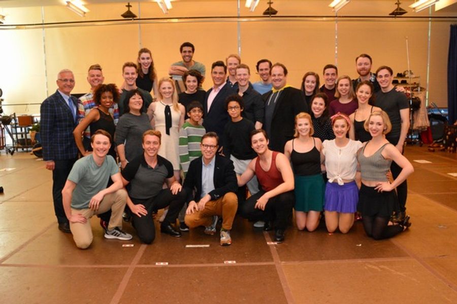 Photo Coverage: The Cast of HOLIDAY INN at Paper Mill Playhouse Meets the Press Image