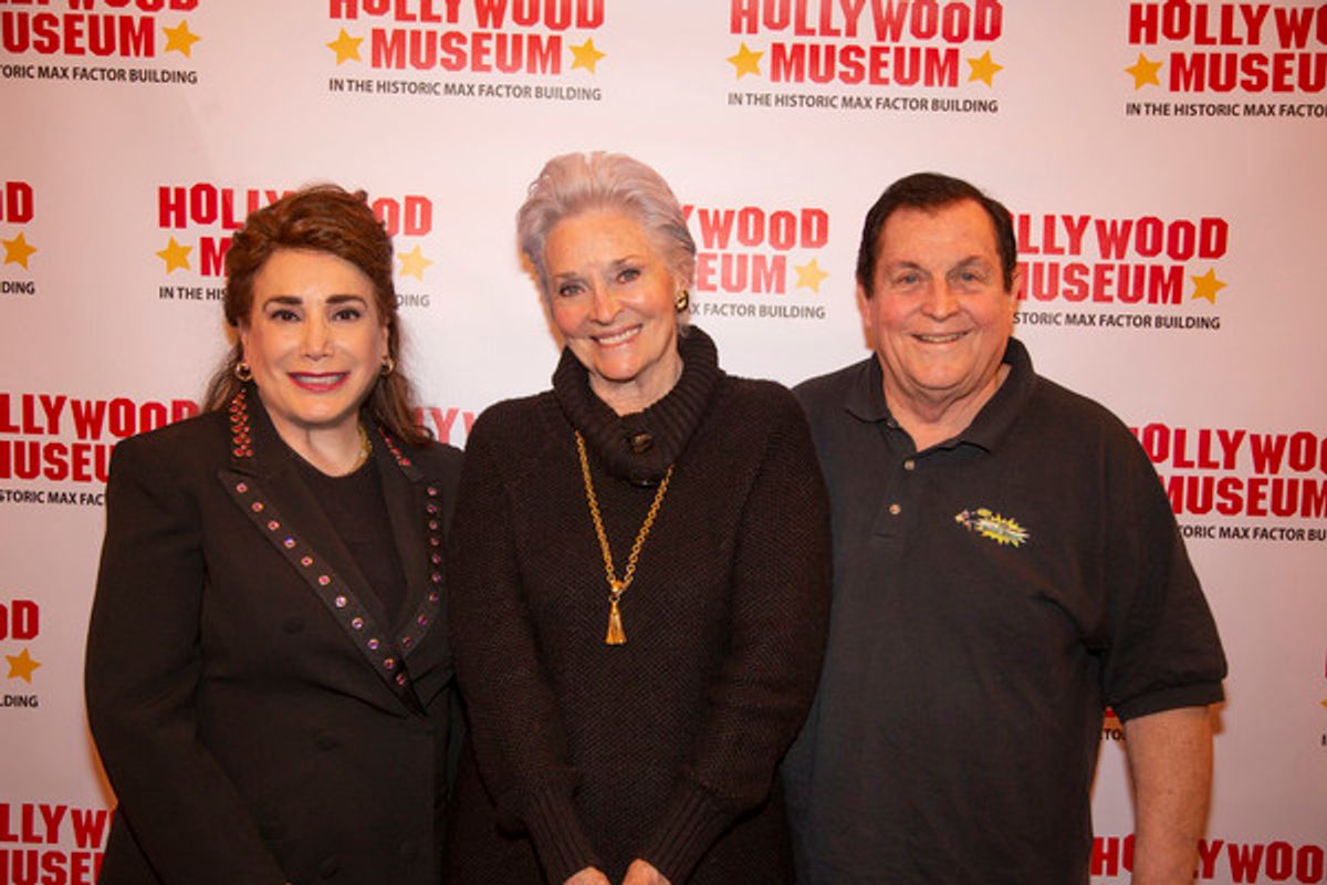 Donelle Dadigan, Lee Meriwehter and Burt Ward at 