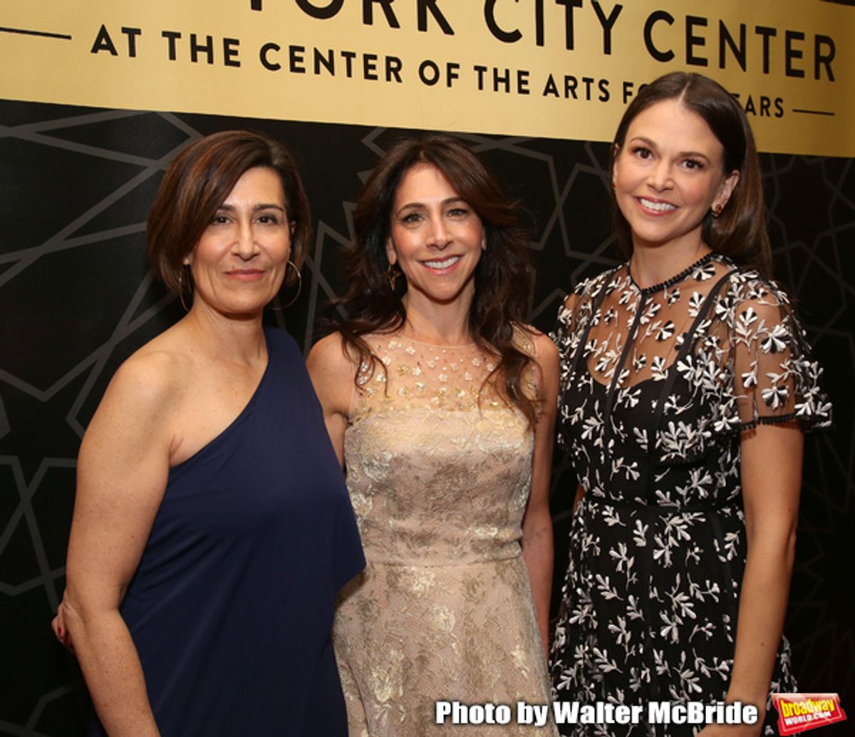 Jeanine Tesori, Stacy Bash- Polley and Sutton Foster  at 