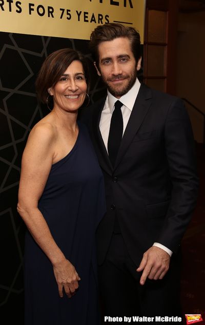 Jeanine Tesori and Jake Gyllenhaal Photo