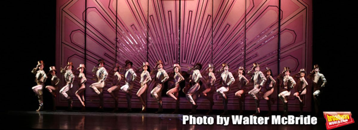  Tony Yazbeck, Jenna Nicole Schoen, Anthony Wayne, Robyn Hurder, Jay Armstrong-Johnson and Melanie Moore and cast  at 