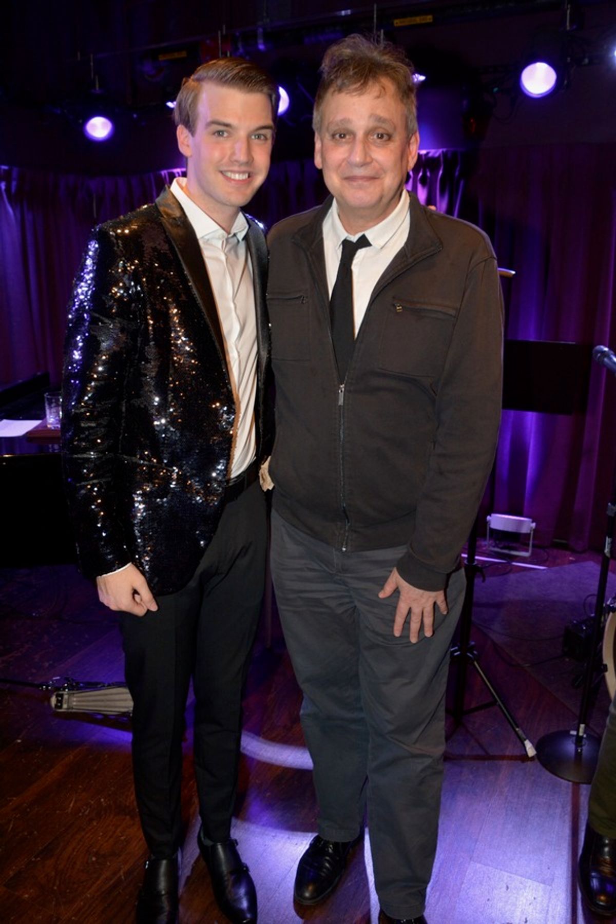 Mark William and Sidney Myer at 