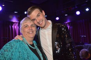 Teresa Blowers and her son Mark William @ BroadwayWorld Teresa Blowers and her son Mark William Photo