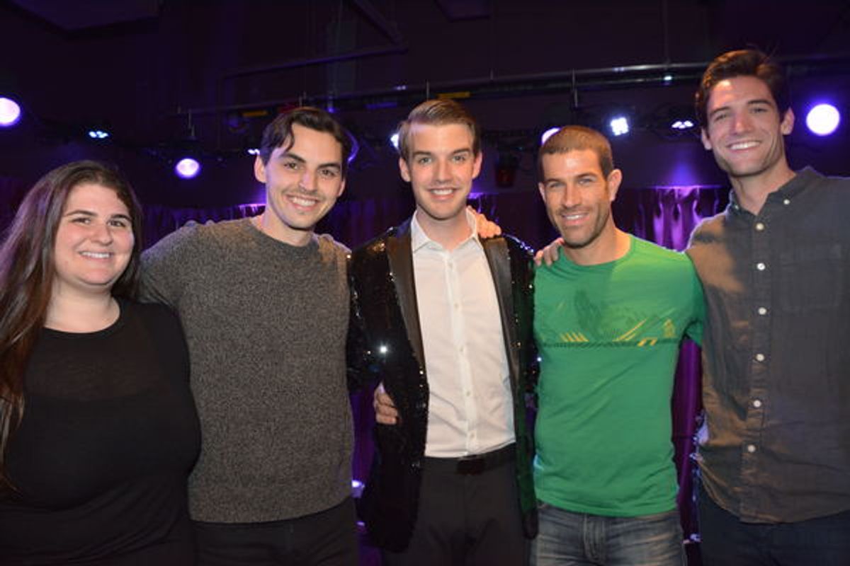 Stephanie Field, James T. Kelly, Mark William, Josh Owens and Jon Dawson at 