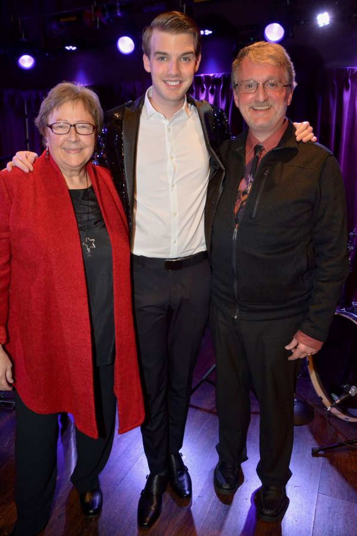 Carrie Sargent, Mark William and Larry Zimmermann at 