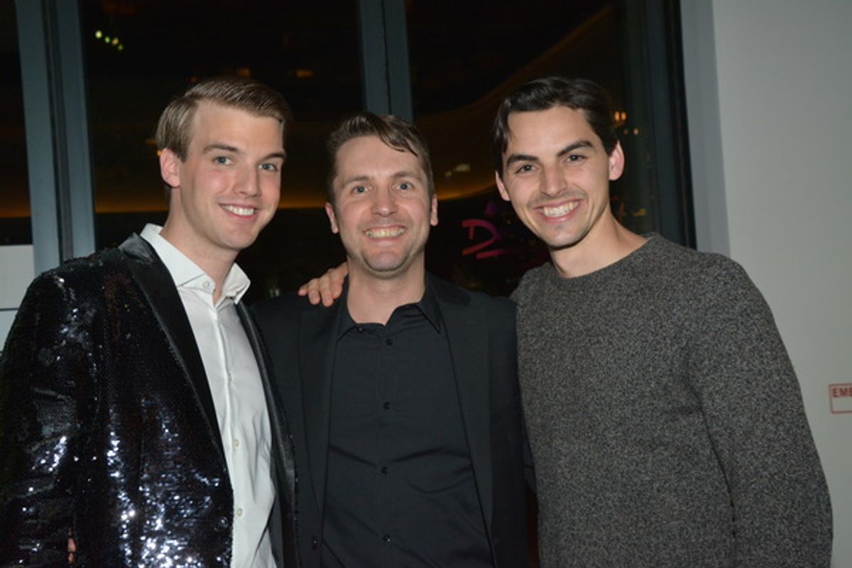 Mark William, Clint Edwards and James T. Kelly at 