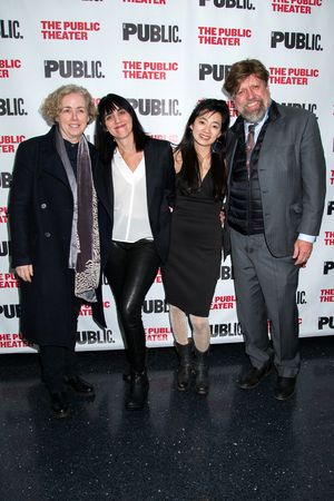 Jeanie O'Hare, Leigh Silverman, Hansol Jung, Oskar Eustis Photo