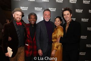 Musical Director and Vocal Arranger Liam Robinson, Andre De Shields, Patrick Page, Eva Noblezada, Reeve Carney @ BroadwayWorld Musical Director and Vocal Arranger Liam Robinson, Andre De Shields, Patrick Page, Ev Photo