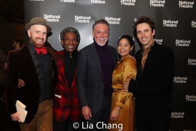 Musical Director and Vocal Arranger Liam Robinson, Andre De Shields, Patrick Page, Ev Photo