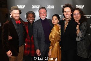 Musical Director and Vocal Arranger Liam Robinson, Andre De Shields, Patrick Page, Ev Photo