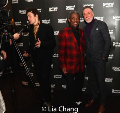 Reeve Carney, Andre De Shields, Patrick Page Photo