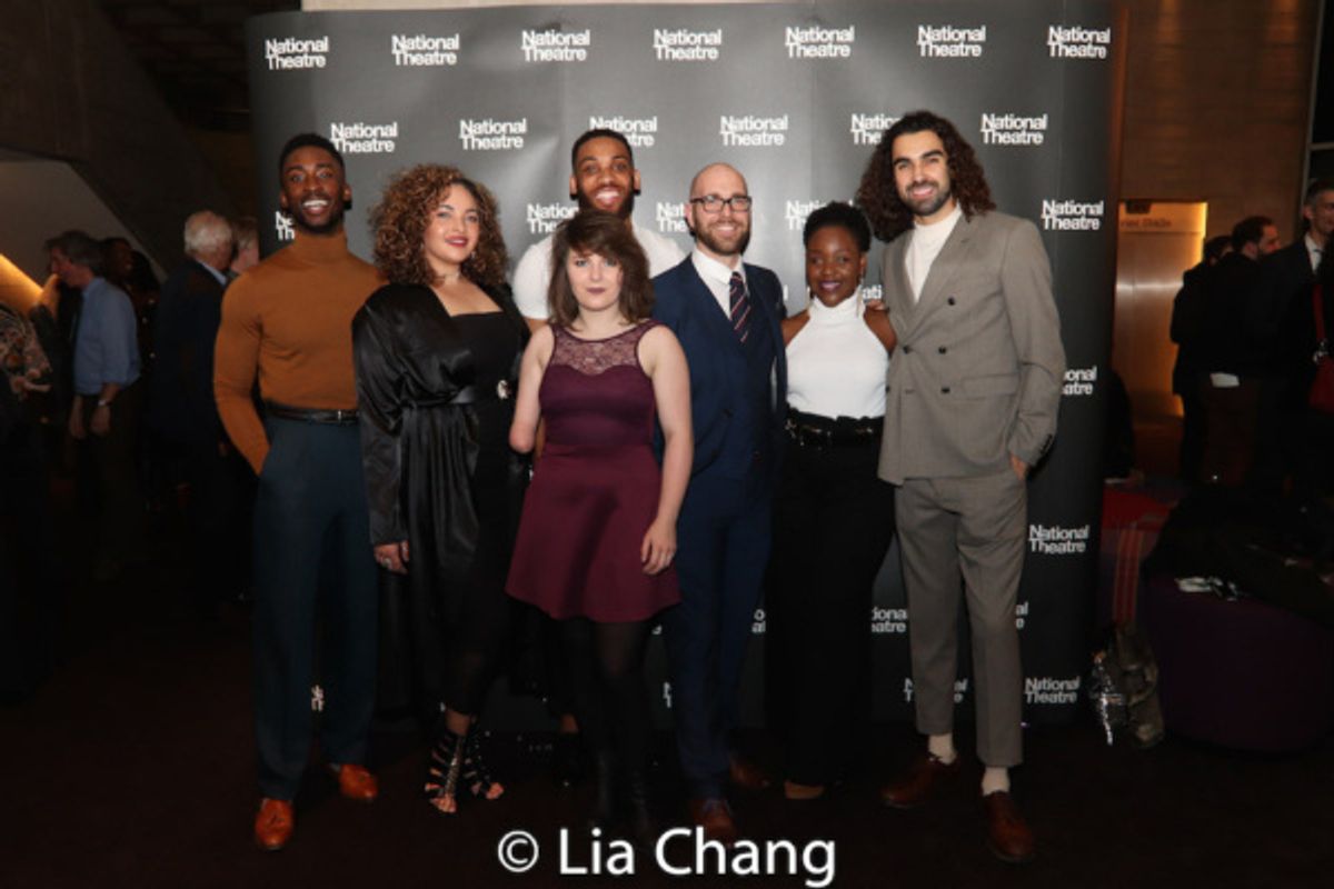 The Ensemble: Jordan Shaw, Aiesha Pease, Beth Hinton-Lever, Shaq Taylor Joseph Prouse, Seyi Omooba, Sharif Afifi
 at 