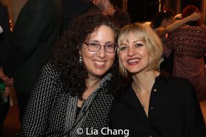 Co-Producer Mara Isaacs and Anais Mitchell @ BroadwayWorld Co-Producer Mara Isaacs and Anais Mitchell Photo