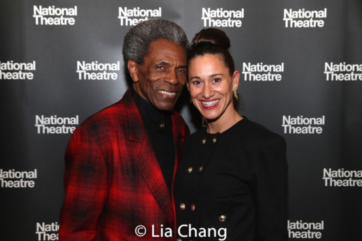 Andre De Shields and Maija Garcia at 