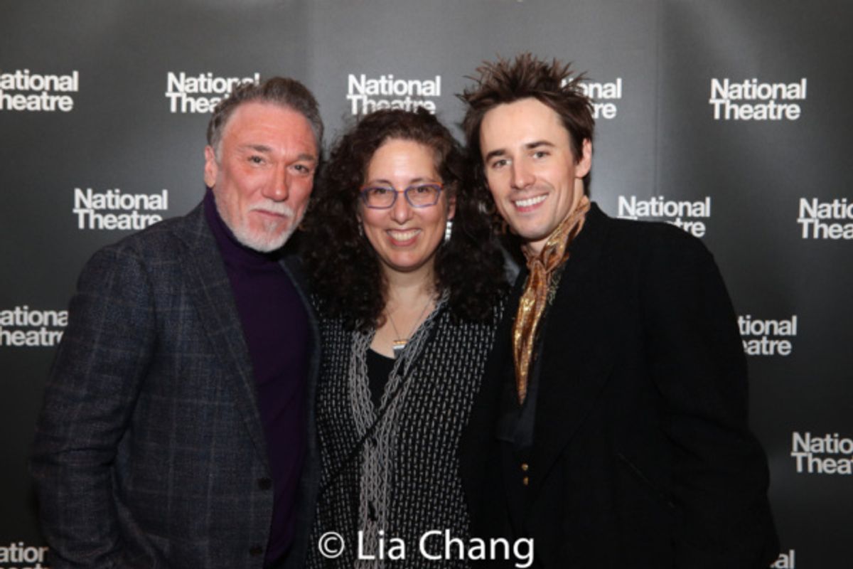 Patrick Page, Mara Isaacs and Reeve Carney at 