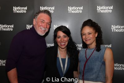 Patrick Page, Rachel Chavkin and Amber Gray Photo