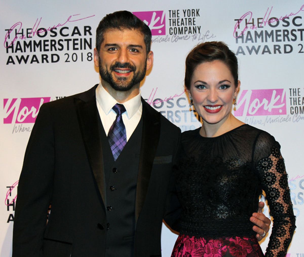 Tony Yazbeck, Laura Osnes at 