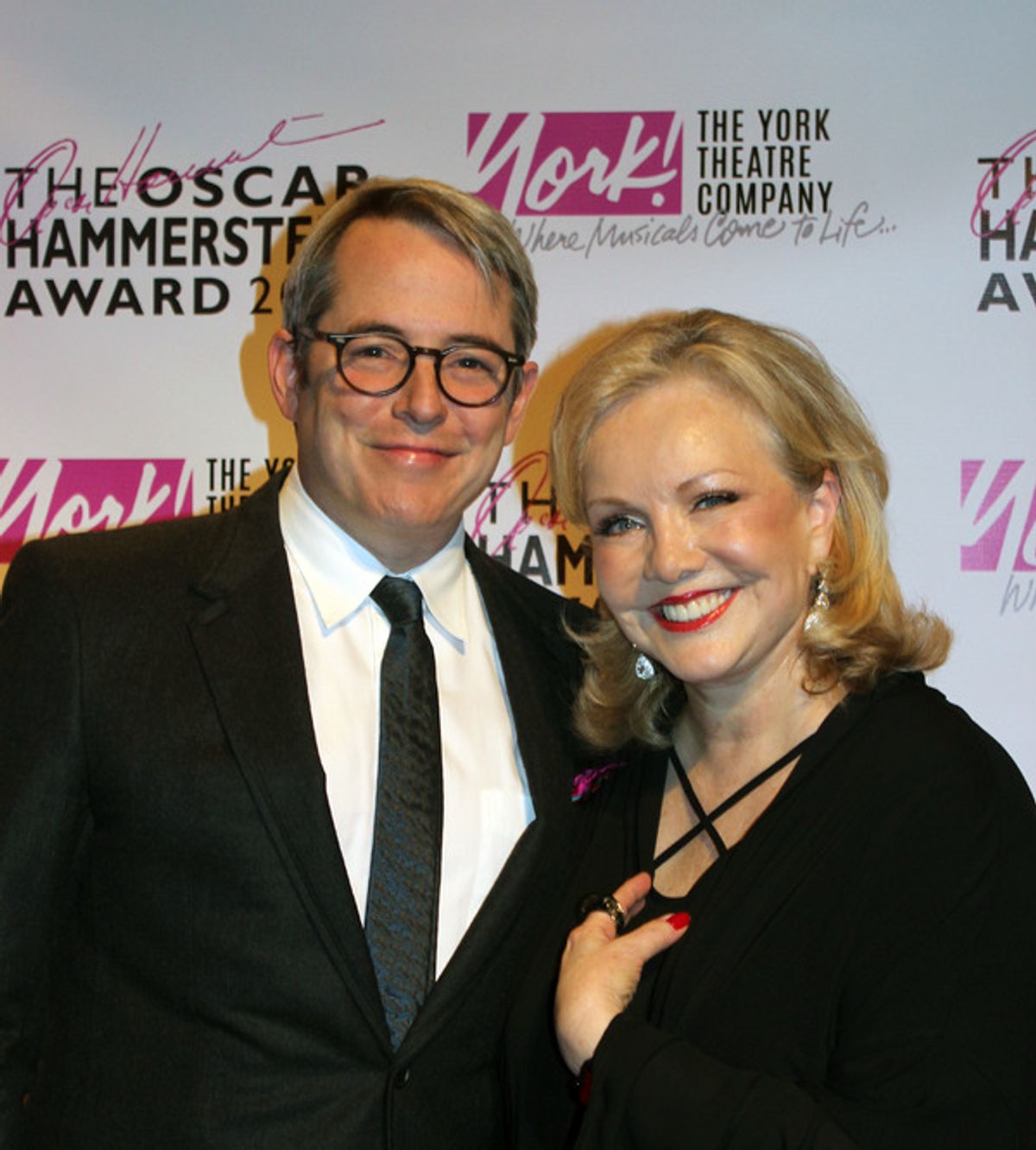  Matthew Broderick, Susan Stroman at 