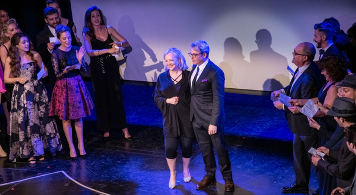 Susan Stroman, Matthew Broderick at 