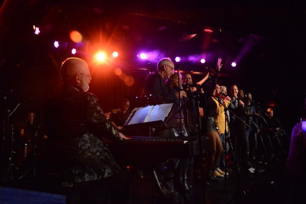 Pete Townsend and the cast that included-Alice Ripley, Bligh Voth, Maria Calabrese, J Photo