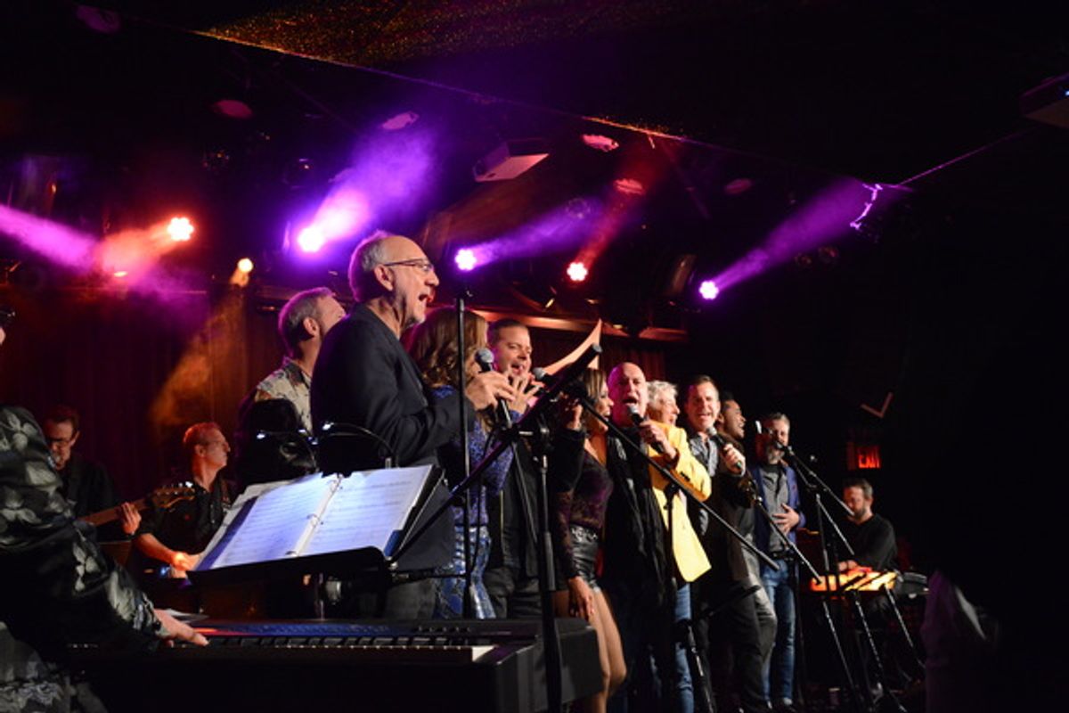 Pete Townsend and the cast that included-Alice Ripley, Bligh Voth, Maria Calabrese, Jonathan Dokiuchitz, Cheryl Freeman. Donnie Kehr, Clarke Thorell and Destan Owens at 