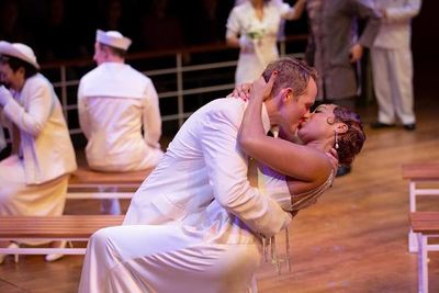 Jimmy Ray Bennett and Soara-Joye Ross in "Anything Goes." Photo