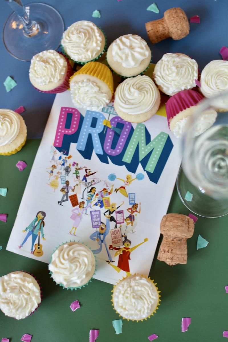 Backstage Bite with Katie Lynch: Caitlin Kinnunen and Isabelle McCalla Celebrate THE PROM with Champagne Cupcakes!  Image