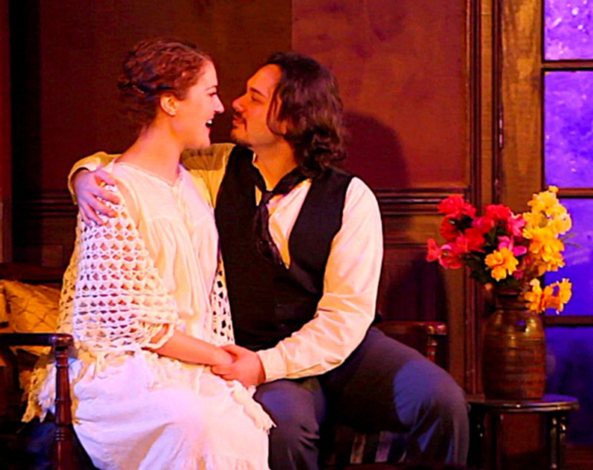 Alan Stentiford (Victor) & Cait Kiley (Elizabeth) at 