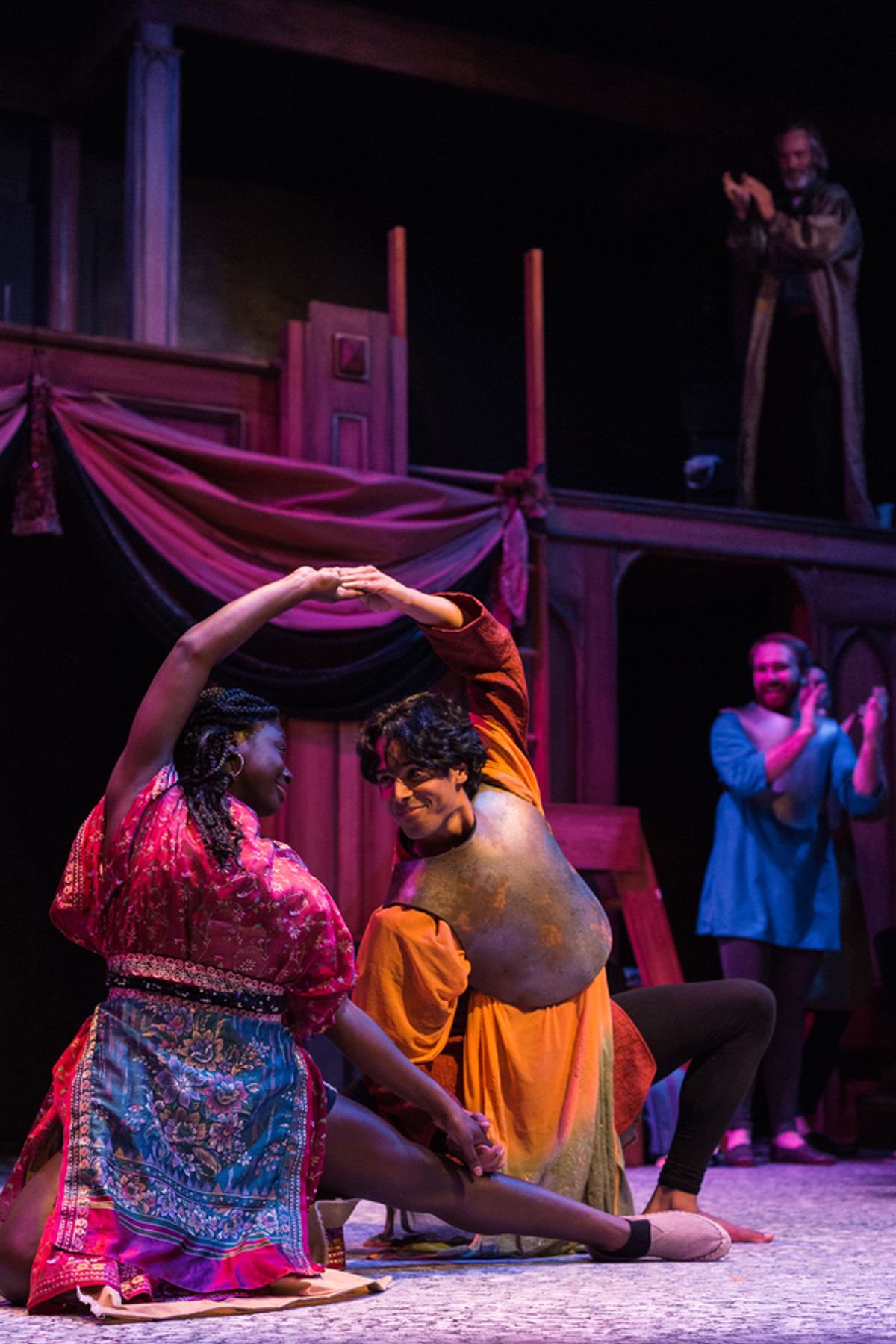 Meredith Greene as Thaisa and Matthew Romain as Pericles at 