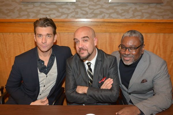 Andy Karl, Eric Anderson and Kingsley Leggs Photo