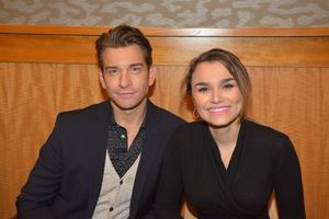 Andy Karl and Samantha Bark @ BroadwayWorld Andy Karl and Samantha Bark Photo