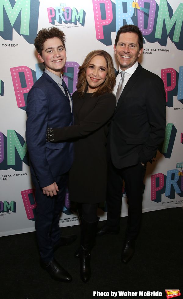 Hudson Flynn, Andrea burns and Peter Flynn Photo