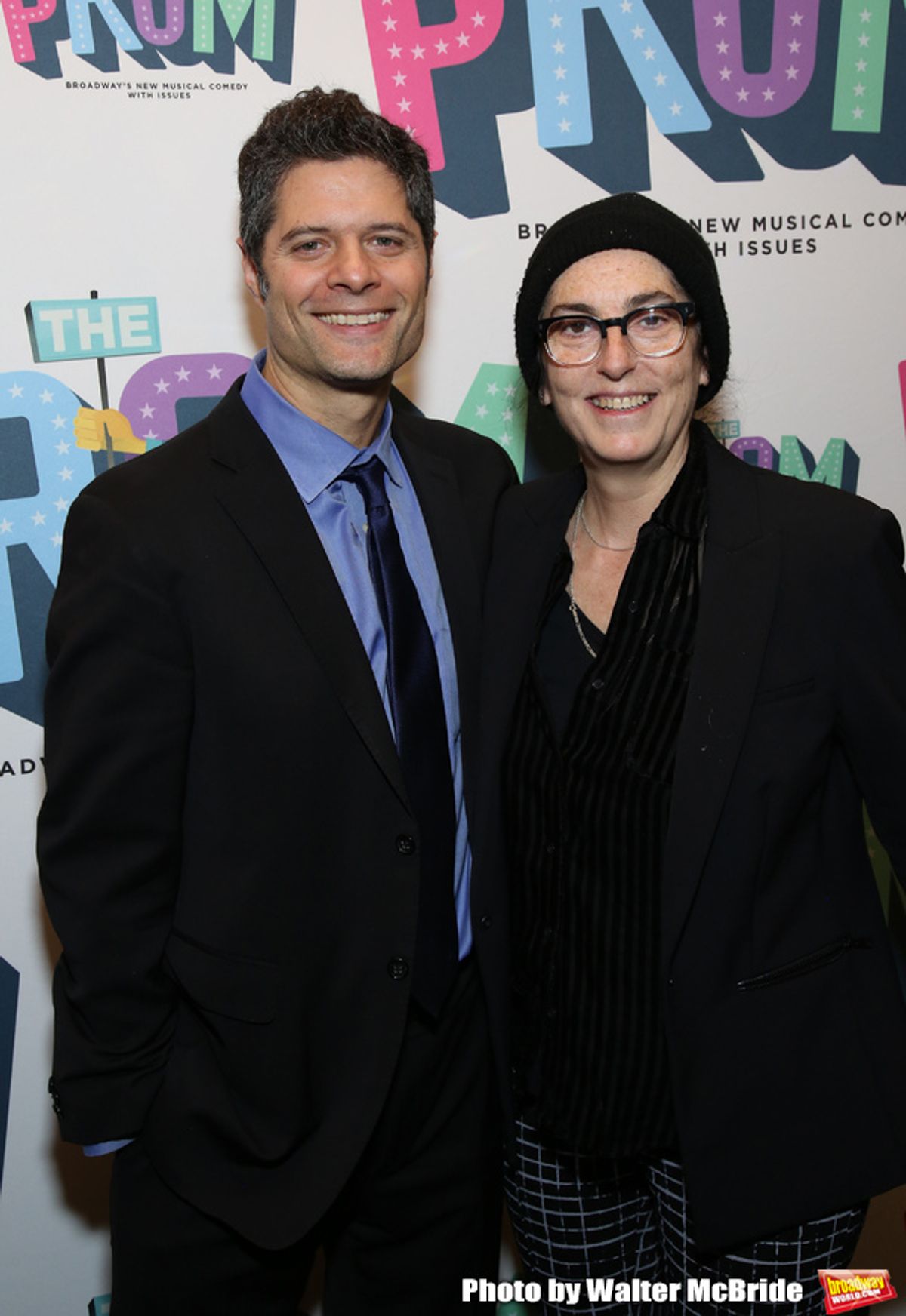 Tom Kitt and Tina Landau at 