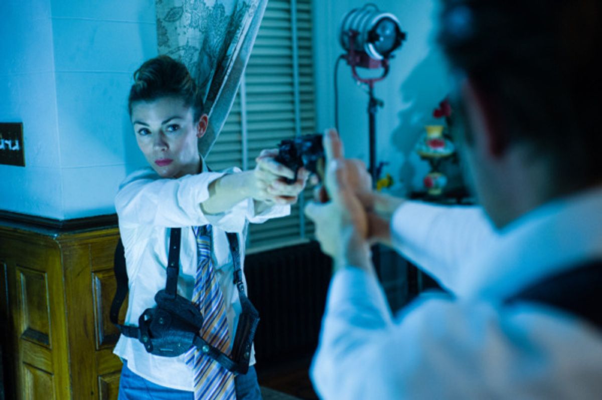 Tracy Weller and Devin Burnam. Photo by Matthew Dunivan. at 