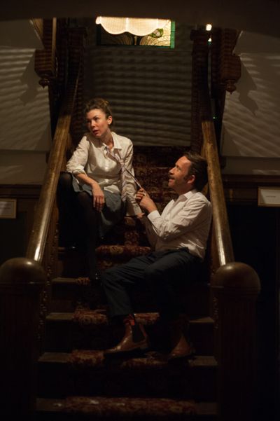 Tracy Weller and Devin Burnam. Photo by Matthew Dunivan. Photo