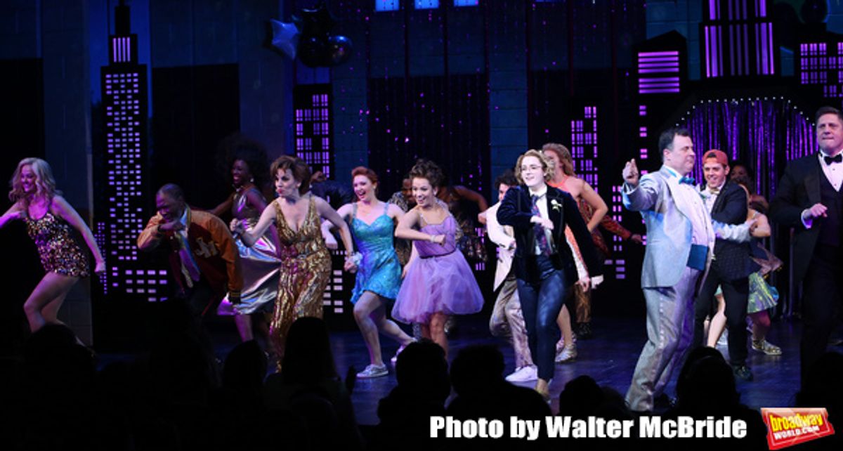 Angie Schworer, Michael Potts, Beth Leavel, Isabelle McCalla, Caitlin Kinnunen, Brooks Ashmanskas and Christopher Sieber at 