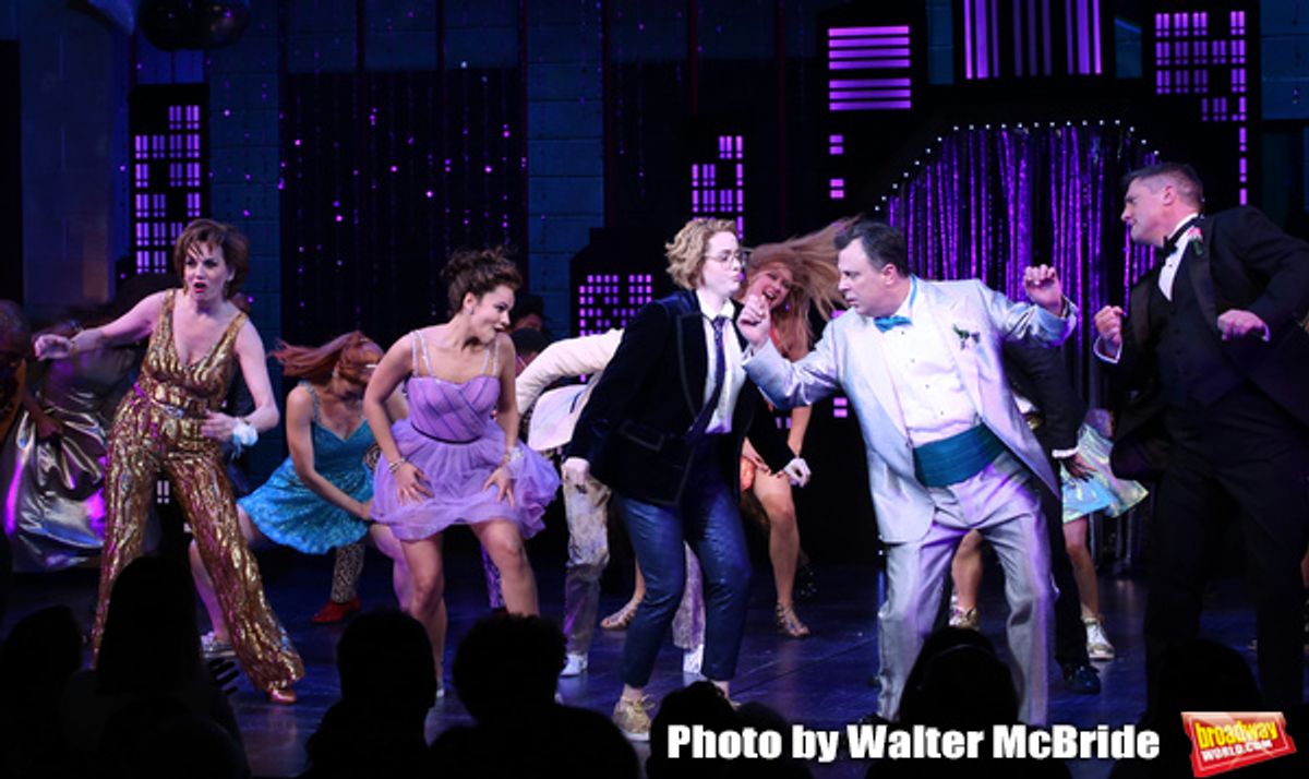 Beth Leavel, Isabelle McCalla, Caitlin Kinnunen, Brooks Ashmanskas and Christopher Sieber  at 