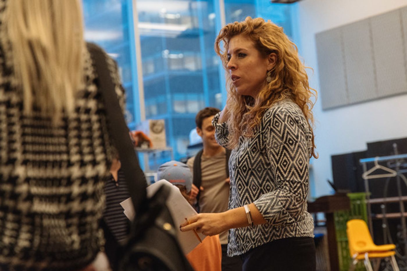 Photo Flash: Inside Rehearsal For The New Group's CLUELESS  Image
