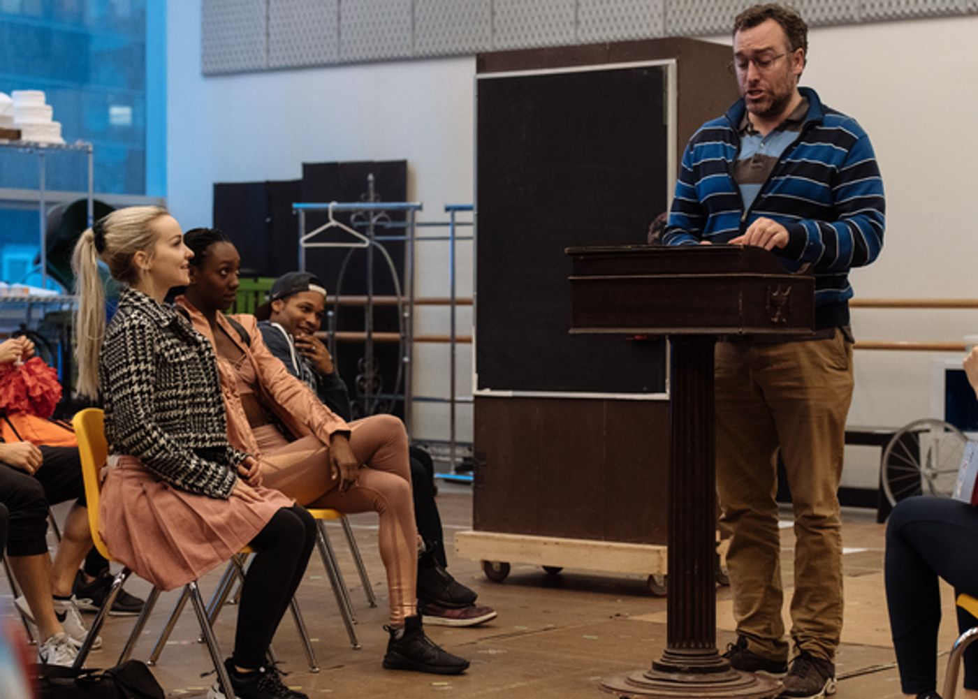 Photo Flash: Inside Rehearsal For The New Group's CLUELESS  Image