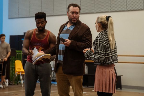 Darius Jordan Lee, Chris Hoch and Dove Cameron Photo
