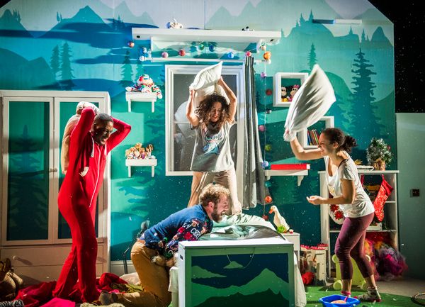 Enoch Lwanga, Giulia Innocenti, Rachel Hosker and David Emmings Photo